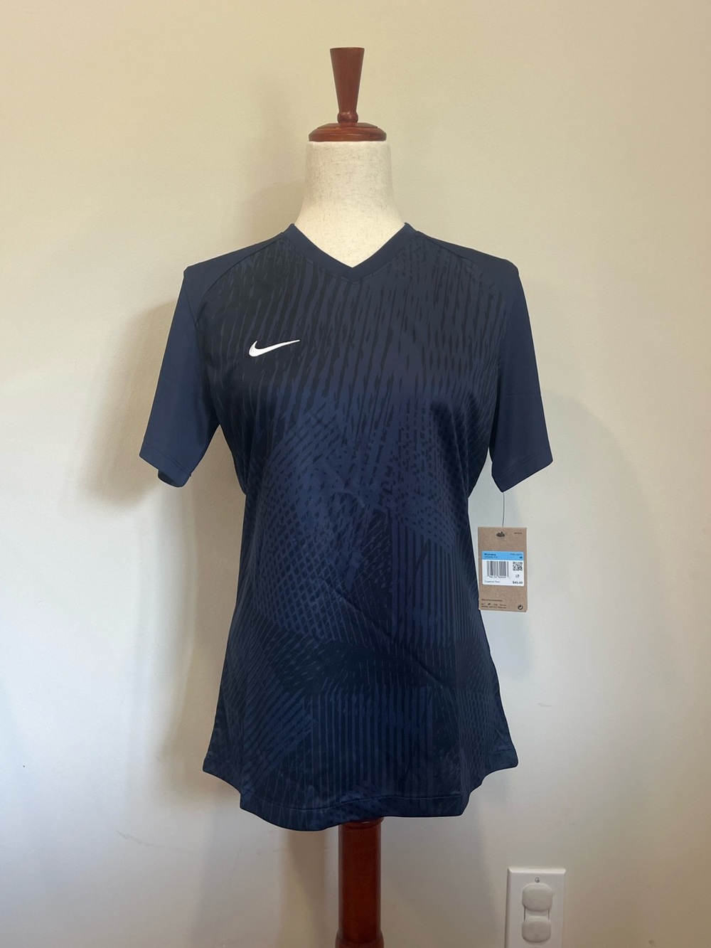 NWT Nike Women's Dri-FIT Precision VI Jersey Navy Medium